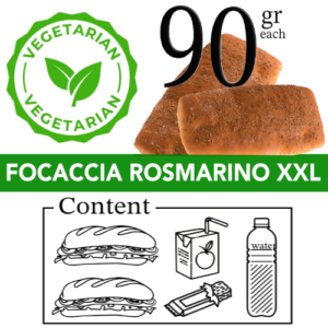 Vegetarian Focaccia Rosmarino XXL